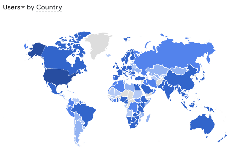 world map